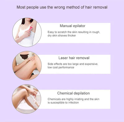 𝙎𝙚𝙝𝙖 𝙇𝙪𝙭𝙚™Purple Epilator – آلة إزالة الشعر البنفسجية