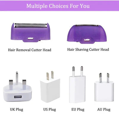 𝙎𝙚𝙝𝙖 𝙇𝙪𝙭𝙚™Purple Epilator – آلة إزالة الشعر البنفسجية