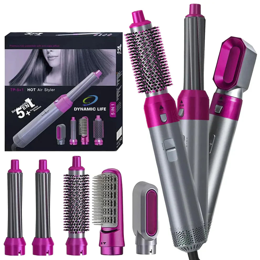 𝙎𝙚𝙝𝙖 𝙇𝙪𝙭𝙚™ Hot Hair Brush 5 in 1 – فرشاة الشعر الساخنة 5 في 1