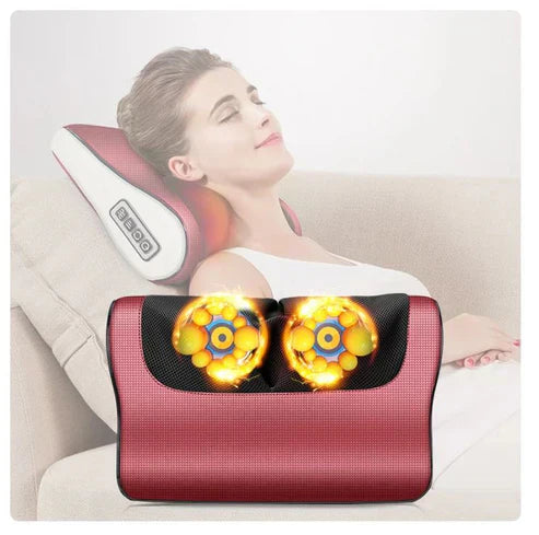 𝙎𝙚𝙝𝙖 𝙇𝙪𝙭𝙚™ Red Pillow Massager – جهاز تدليك الوسادة الحمراء