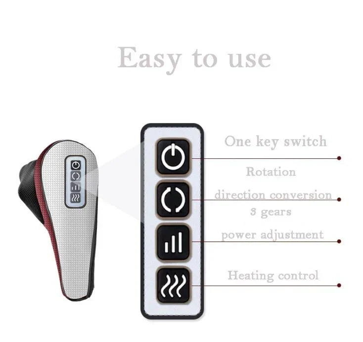𝙎𝙚𝙝𝙖 𝙇𝙪𝙭𝙚™ Red Pillow Massager – جهاز تدليك الوسادة الحمراء