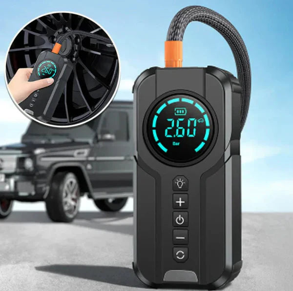 𝙎𝙚𝙝𝙖 𝙇𝙪𝙭𝙚™Jump Starter With Air Pump هيكساليفينغ™ جهاز تشغيل البطارية مع منفاخ هواء